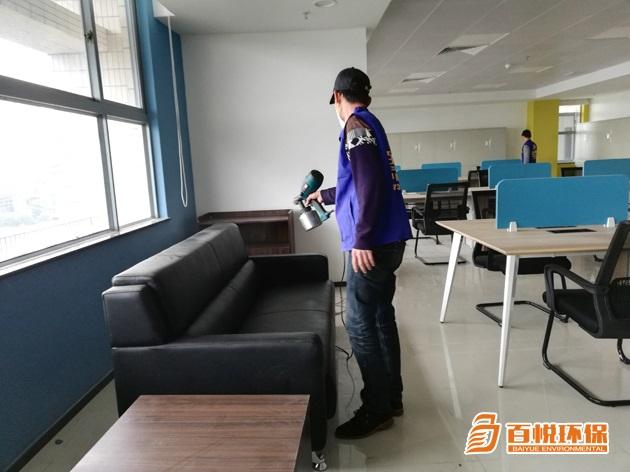 佛山除甲醛專(zhuān)業(yè)公司百悅環(huán)保辦公室除甲醛除味
